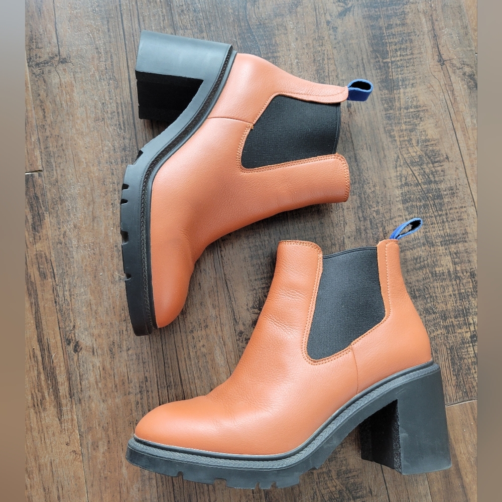 Camper Whitnee Leather Chelsea Boots
